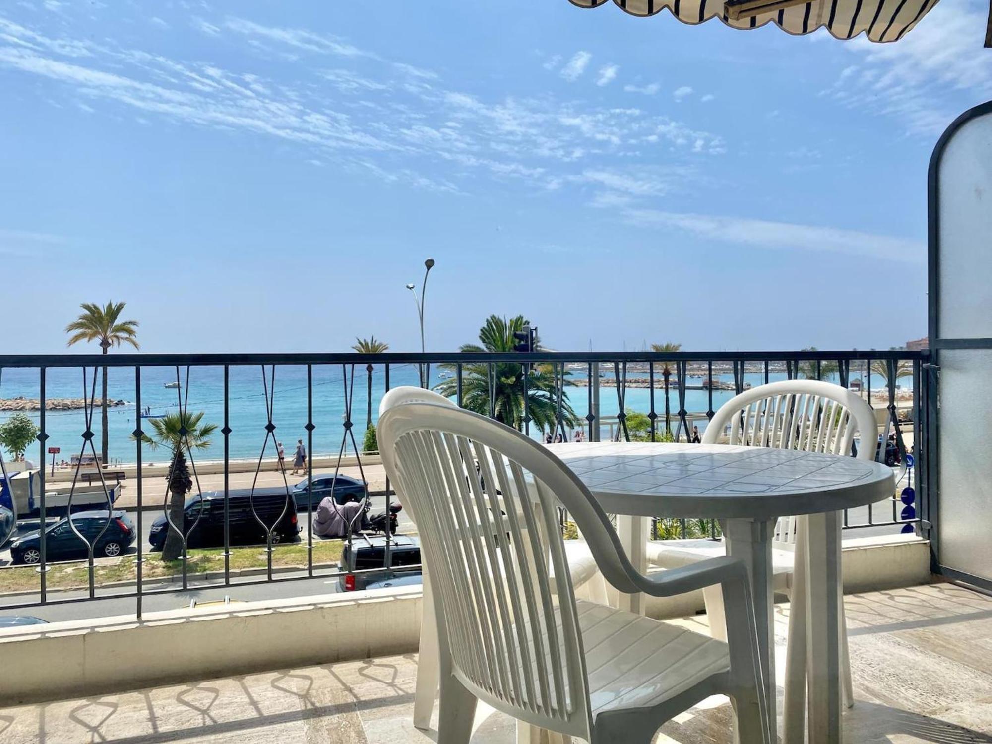 Le Mona Lisa, Vue Mer, Balcon Menton Eksteriør bilde